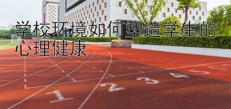 学校环境如何塑造学生的心理健康