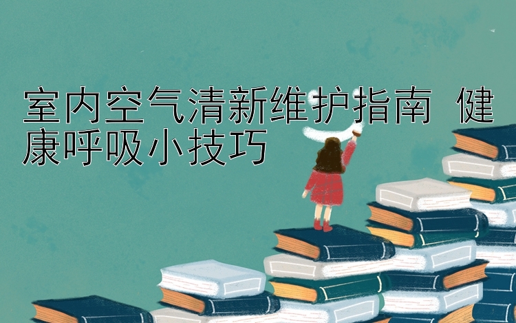 室内空气清新维护指南 健康呼吸小技巧